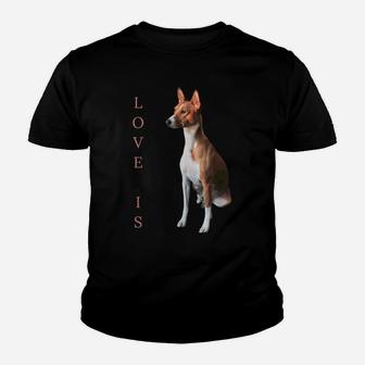 Basenji Shirt Women Men Kids Love Dog Mom Dad Pet Youth T-shirt | Crazezy