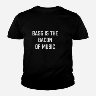 Bass Guitar Player Youth T-shirt | Crazezy