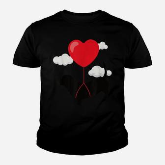 Basset Hound Valentine's Day T Shirt Cute Gift For Dog Owner Youth T-shirt | Crazezy