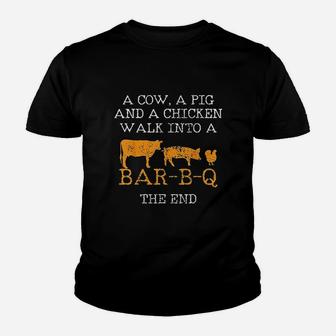 Bbq Grill Grilling Youth T-shirt | Crazezy CA
