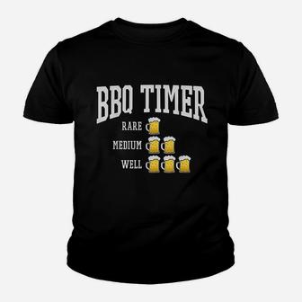 Bbq Timer Grill Chef Grilling Cooking Beer Lover Youth T-shirt | Crazezy CA
