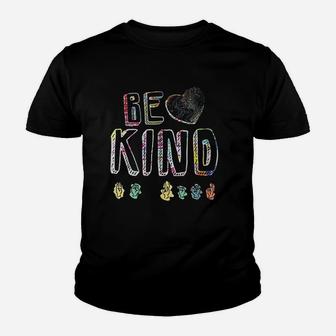 Be Kind Hand Youth T-shirt | Crazezy