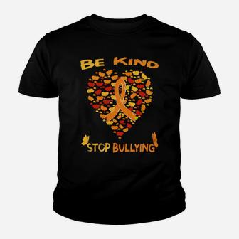 Be Kind Unity Day Stop Bullying Prevention Month October Sweatshirt Youth T-shirt | Crazezy UK