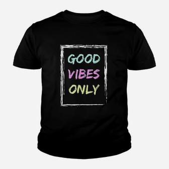 Be Positive Inspirational Quote Youth T-shirt | Crazezy UK