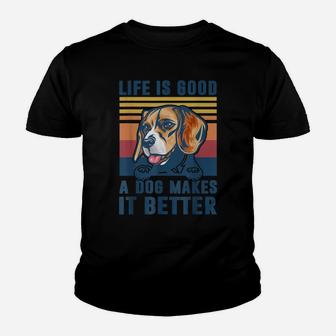 Beagle Dog Gifts Funny Beagle Dog Dad Mom Men Women Youth T-shirt | Crazezy UK