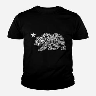 Bear California Youth T-shirt | Crazezy