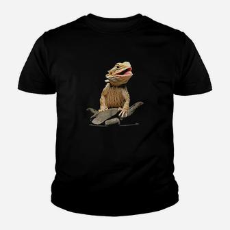 Bearded Dragon Gecko Lizard Animal Youth T-shirt | Crazezy