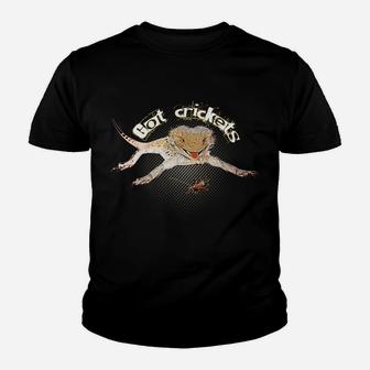 Bearded Dragon Got Cricket Funny Pet Bearded Dragon Youth T-shirt | Crazezy