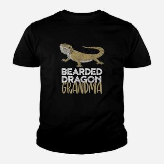 Bearded Dragon Grandma For Reptile Lover Youth T-shirt | Crazezy