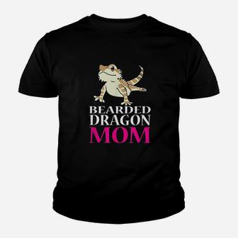 Bearded Dragon Mom Youth T-shirt | Crazezy UK