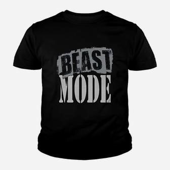 Beast Mode Youth T-shirt | Crazezy