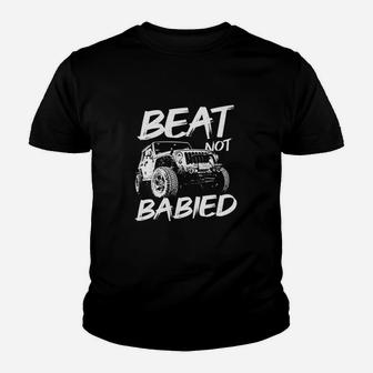 Beat Not Babied Rough Offroad Rock Crawling Truck Youth T-shirt | Crazezy AU