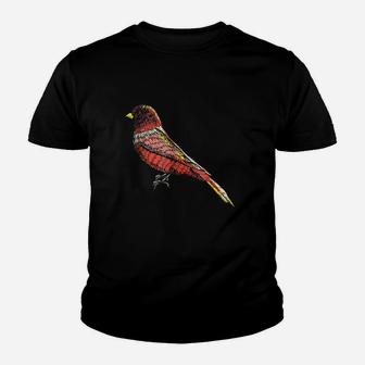 Beautiful Bird Lover Graphic Art Youth T-shirt | Crazezy CA