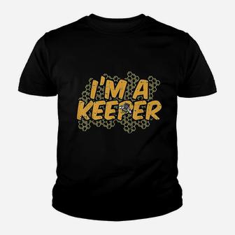 Bee Keeper Funny Beekeeping Pun Humor Honey Apiarist Gift Youth T-shirt | Crazezy