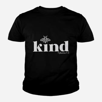Bee Kind Youth T-shirt | Crazezy AU