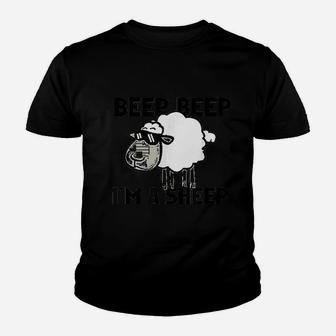 Beep Beep I Am A Sheep Youth T-shirt | Crazezy CA