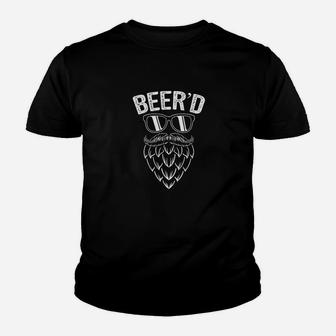 Beerd Hop Beard Funny Craft Beer Lover Drinking Party Youth T-shirt | Crazezy CA