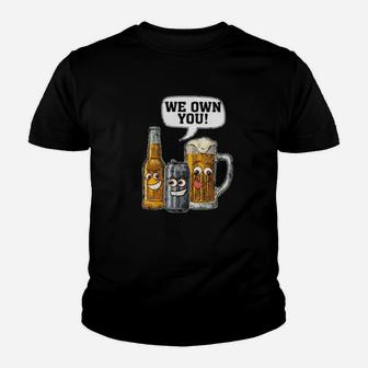 Beers We Own You Youth T-shirt - Monsterry
