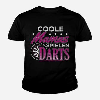 Begrenzte Coole Mamas Darts Kinder T-Shirt - Seseable