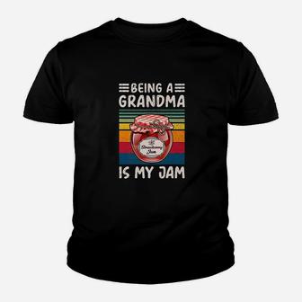 Being A Grandma Strawberries Youth T-shirt - Thegiftio UK