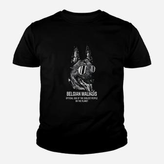 Belgian Malinois Official Dog Of The Coolest Lovers Youth T-shirt | Crazezy DE