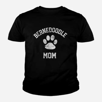 Bernedoodle Mom Distressed Vintage Look Youth T-shirt | Crazezy