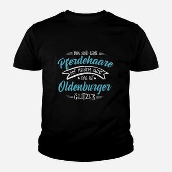 Beschränkung Glitzer Oldenburger Kinder T-Shirt - Seseable