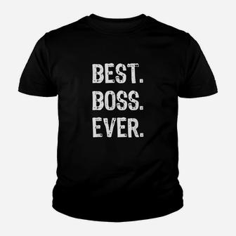 Best Boss Ever Funny Cool Ceo Gift Youth T-shirt | Crazezy UK