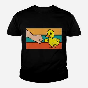 Best Duck Dad Ever Funny Duck Papa Youth T-shirt | Crazezy