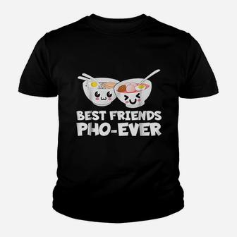 Best Friends Pho Ever Cute Vietnamese Soup Bowl Youth T-shirt | Crazezy DE