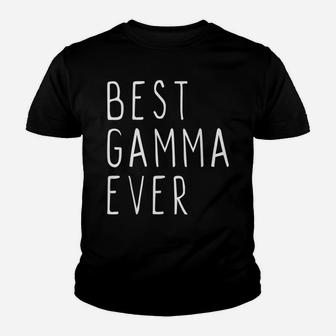 Best Gamma Ever Funny Cool Mother's Day Gift Youth T-shirt | Crazezy