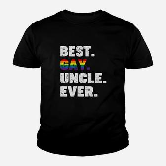 Best Gay Uncle Ever Lgbt Pride Youth T-shirt - Monsterry UK