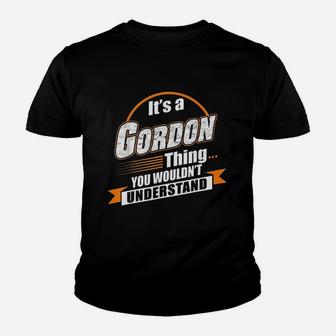 Best Gift For Gordon Gordon Named Youth T-shirt | Crazezy