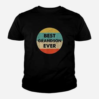Best Grandson Ever Youth T-shirt | Crazezy