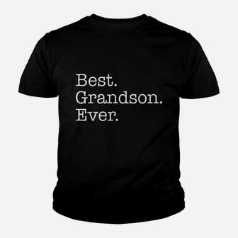 Best Grandson Ever Youth T-shirt | Crazezy