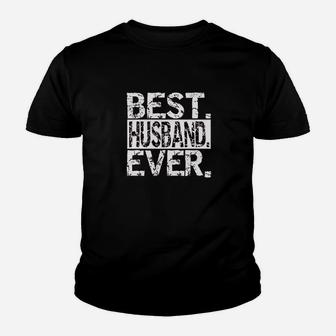 Best Husband Ever Funny Fathers Day Youth T-shirt | Crazezy CA