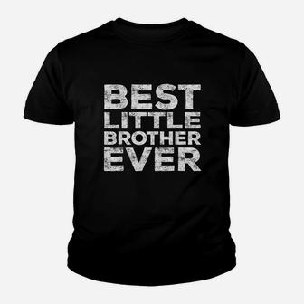 Best Little Brother Ever Youth T-shirt | Crazezy