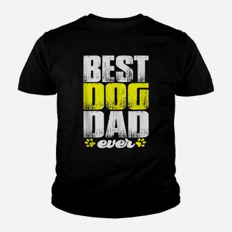 Best Lovin Dog Dad Pet Lover Owner Gifts Fathers Day Present Youth T-shirt | Crazezy
