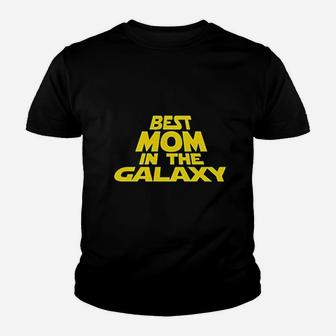Best Mom In The Galaxy Youth T-shirt | Crazezy CA