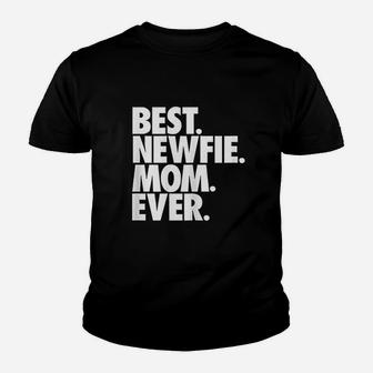 Best Newfie Mom Ever Newfoundland Dog Youth T-shirt | Crazezy