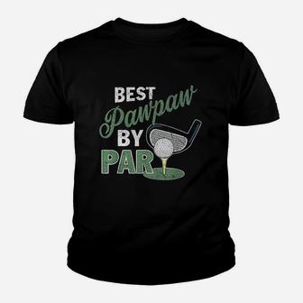Best Pawpaw By Par Fathers Day Golf Sports Youth T-shirt | Crazezy UK