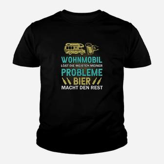 Bier Macht Den Rest Motorhome Kinder T-Shirt - Seseable