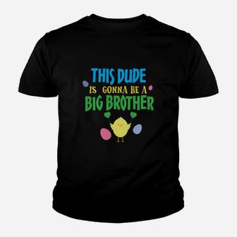 Big Brother Pregnancy Reveal Easter Themed Gift Youth T-shirt - Thegiftio UK