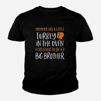 Big Brother Thanksgiving Announcement Youth T-shirt | Crazezy