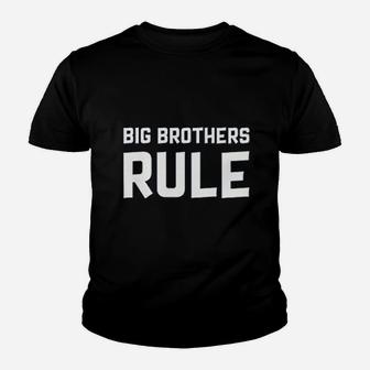 Big Brothers Rule Youth T-shirt | Crazezy DE