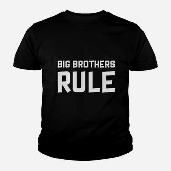 Big Brothers Rule Youth T-shirt | Crazezy AU