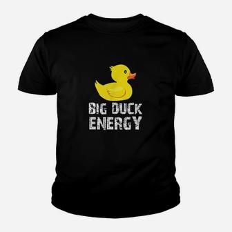 Big Duck Energy Yellow Youth T-shirt | Crazezy