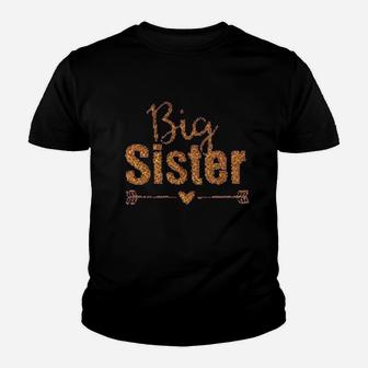 Big Sister Little Sister Family Matching Youth T-shirt | Crazezy AU