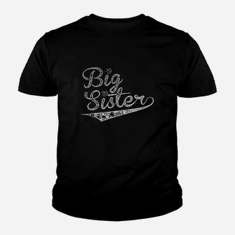 Big Sister Sibling Youth T-shirt | Crazezy DE