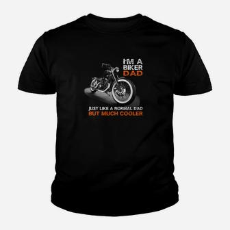 Biker Vater Kinder Tshirt: Perfekt für Motorradfans und Väter - Seseable